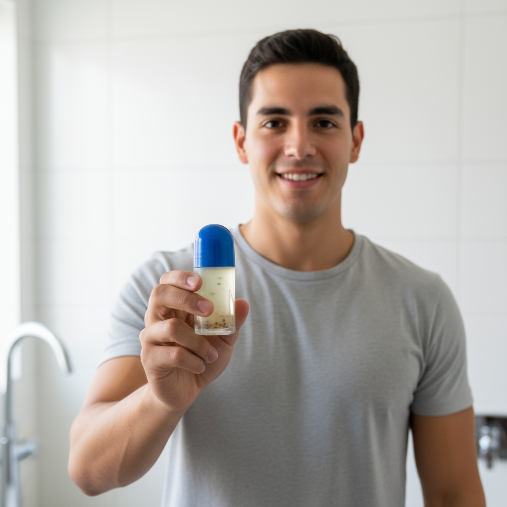 Desodorante de linaza