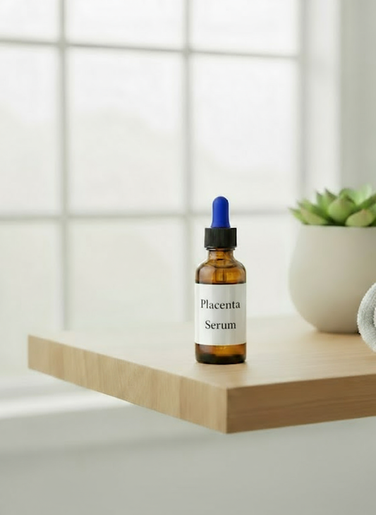 Sérum Facial de Placenta - 6 piezas